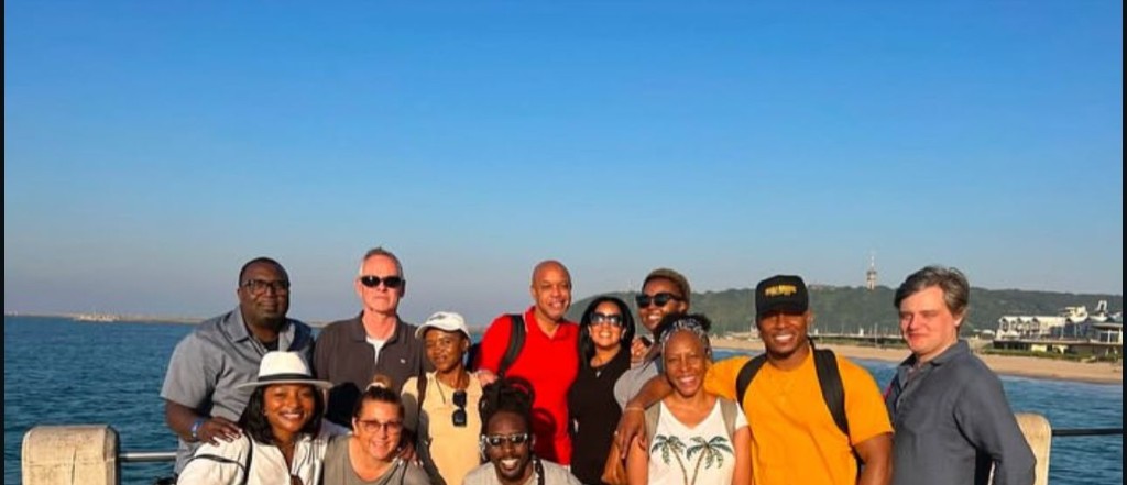 Still from the music video Anathi FT. Omarian